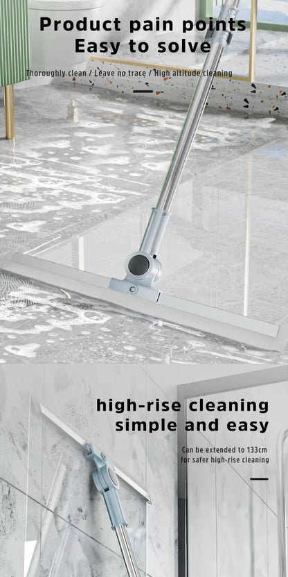 Multifunctional Floor Squeegee & Glass Wipper