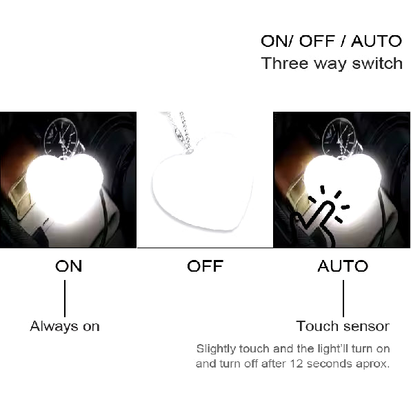 LED Handbag Light Sensor