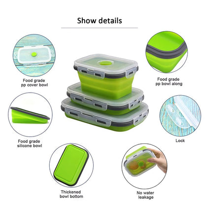 Foldable Lunch Box Set